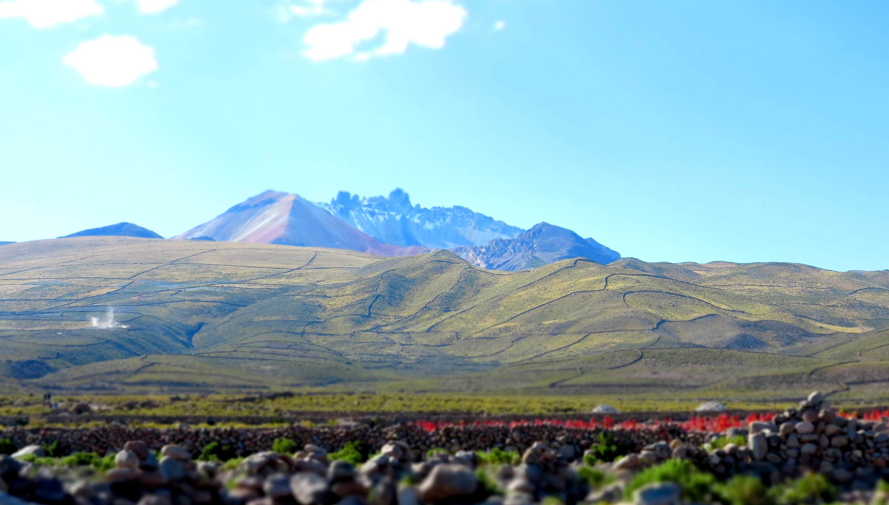 Bolivian Dormant volcano at  5,321 msnm