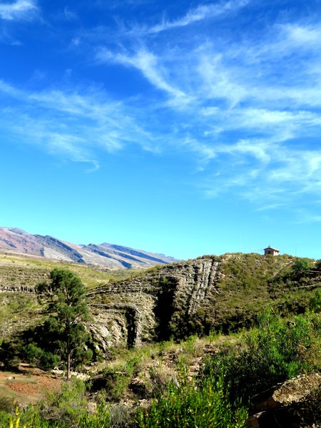 Bolivian tectonic landscapes in ToroToro National Park