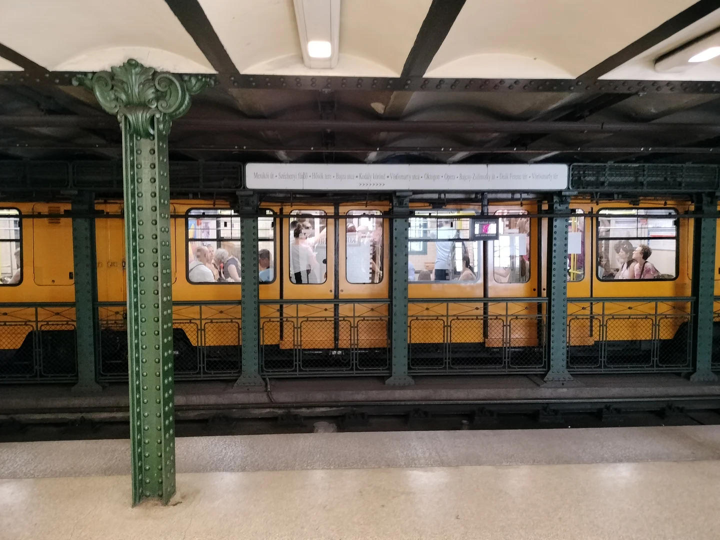 The oldest underground in Europe - Budapest