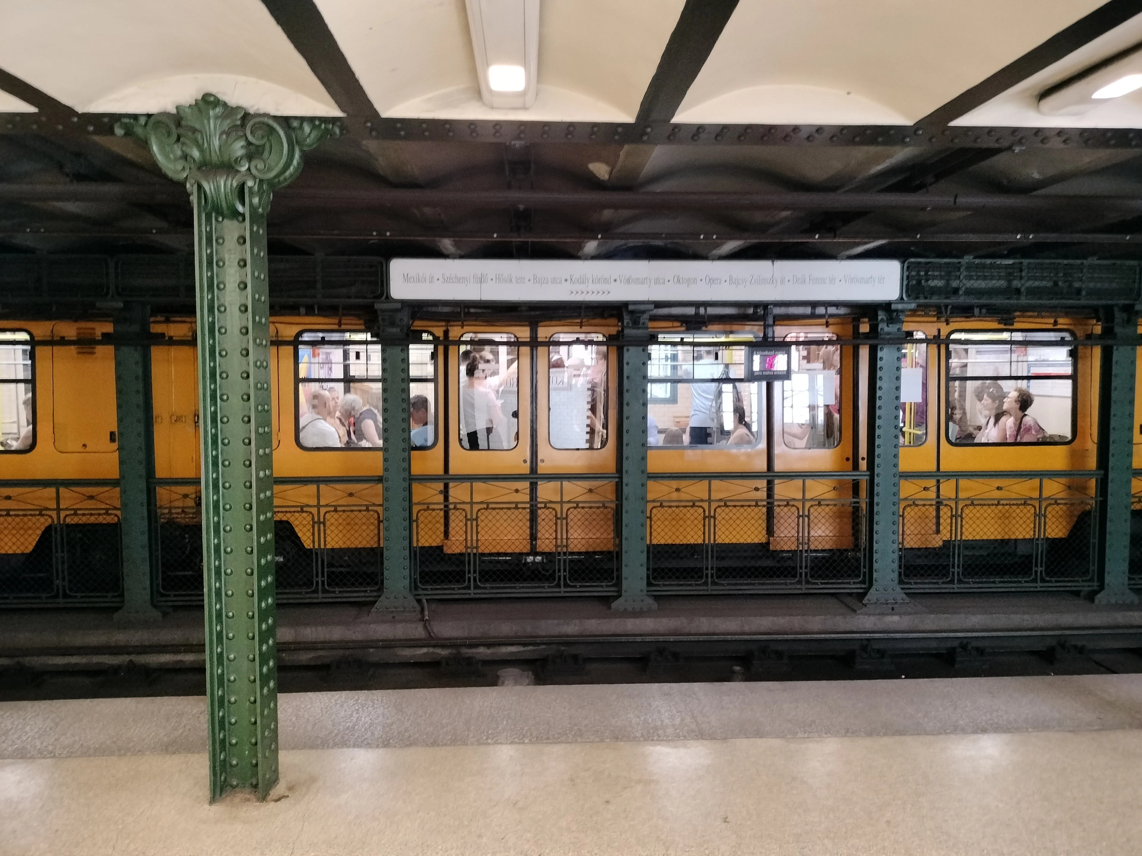 The oldest underground in Europe - Budapest