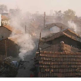 Cookstove as area emission source