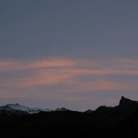 Sunrise on the Matterhorn.
