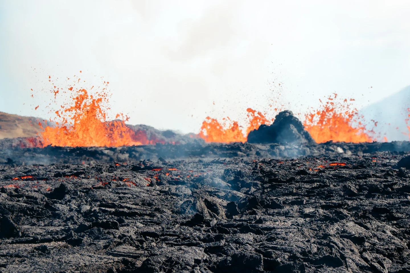 Iceland: Volcanic eruption in the summer of 2022
