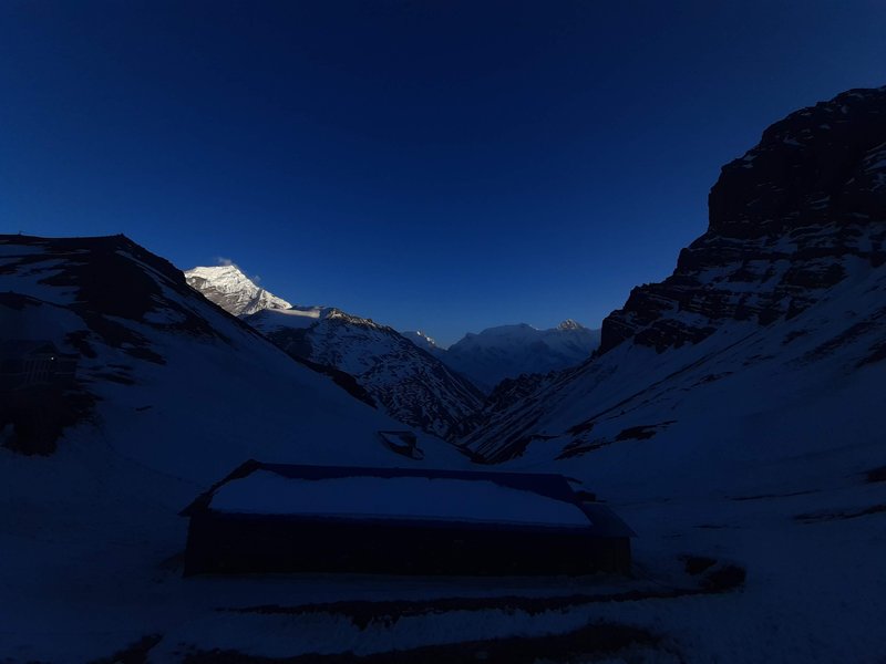 Sun rises before sunrise