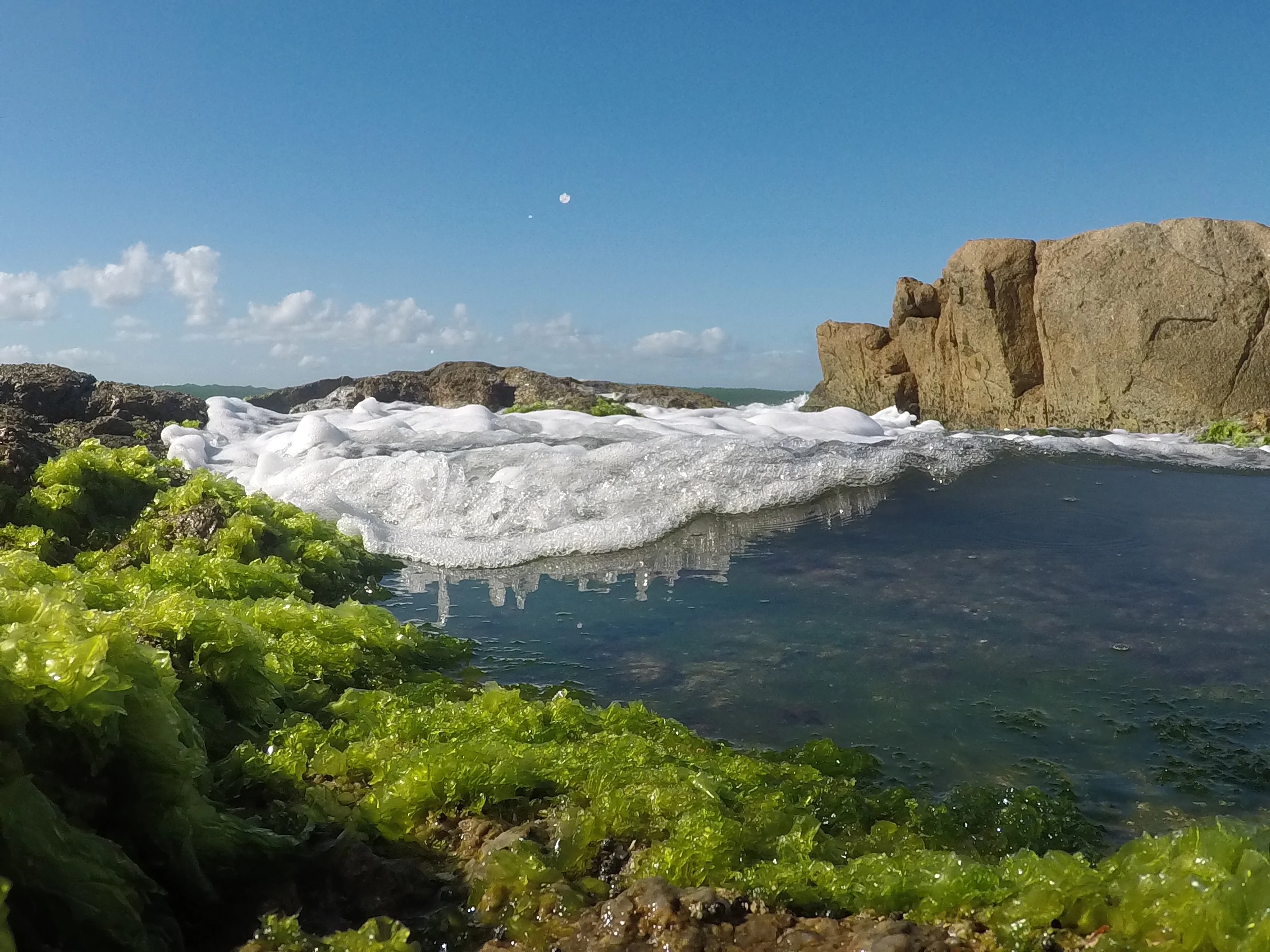 The movement of the tides