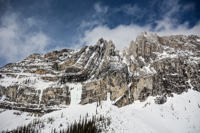 Winter Highlights of the Rocky Mountains Unconformity