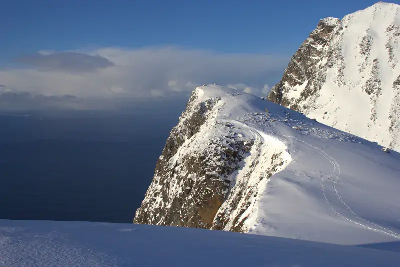 Stunning Rekvik mountaintops