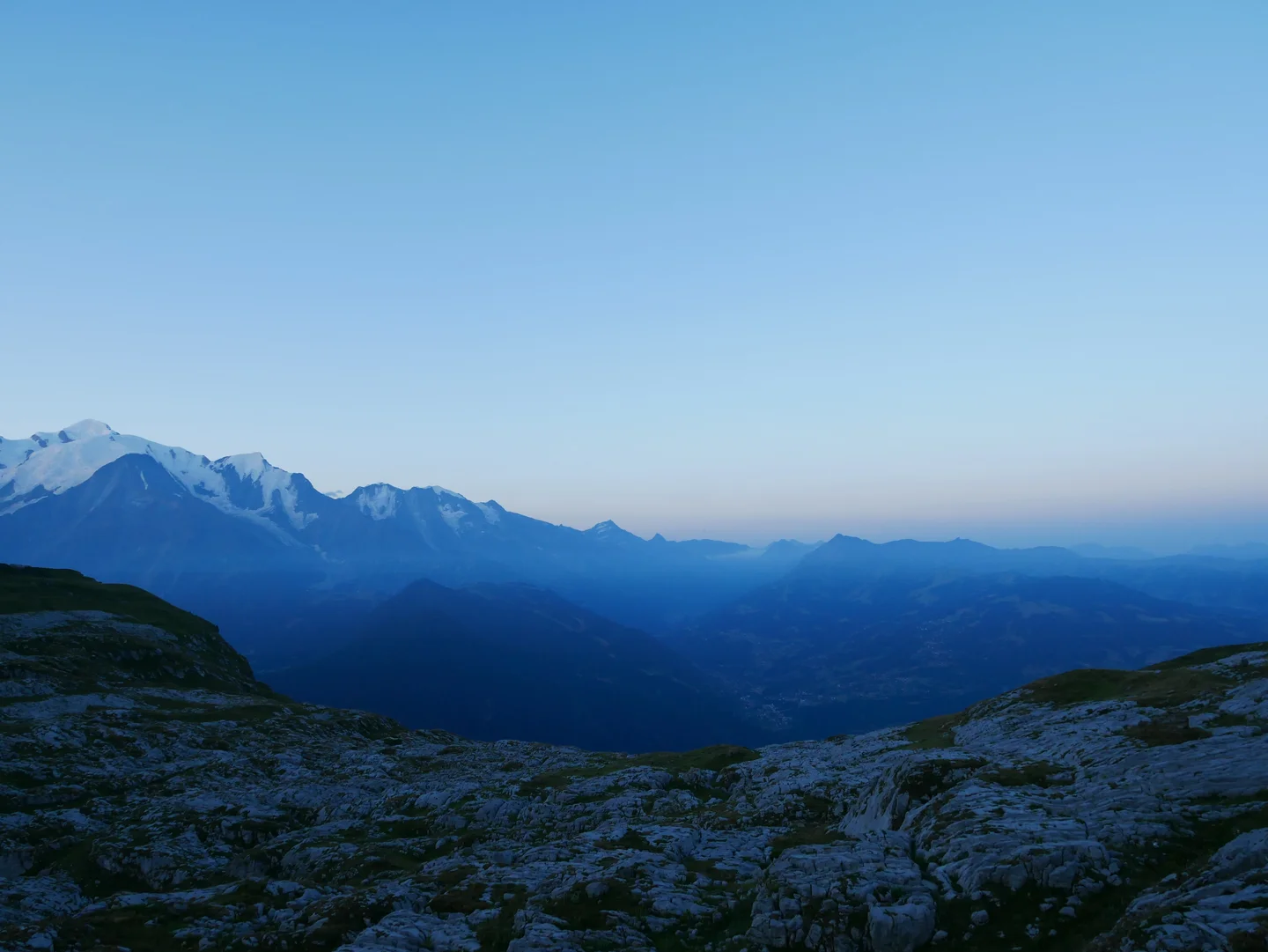 Good morning, Mont Blanc