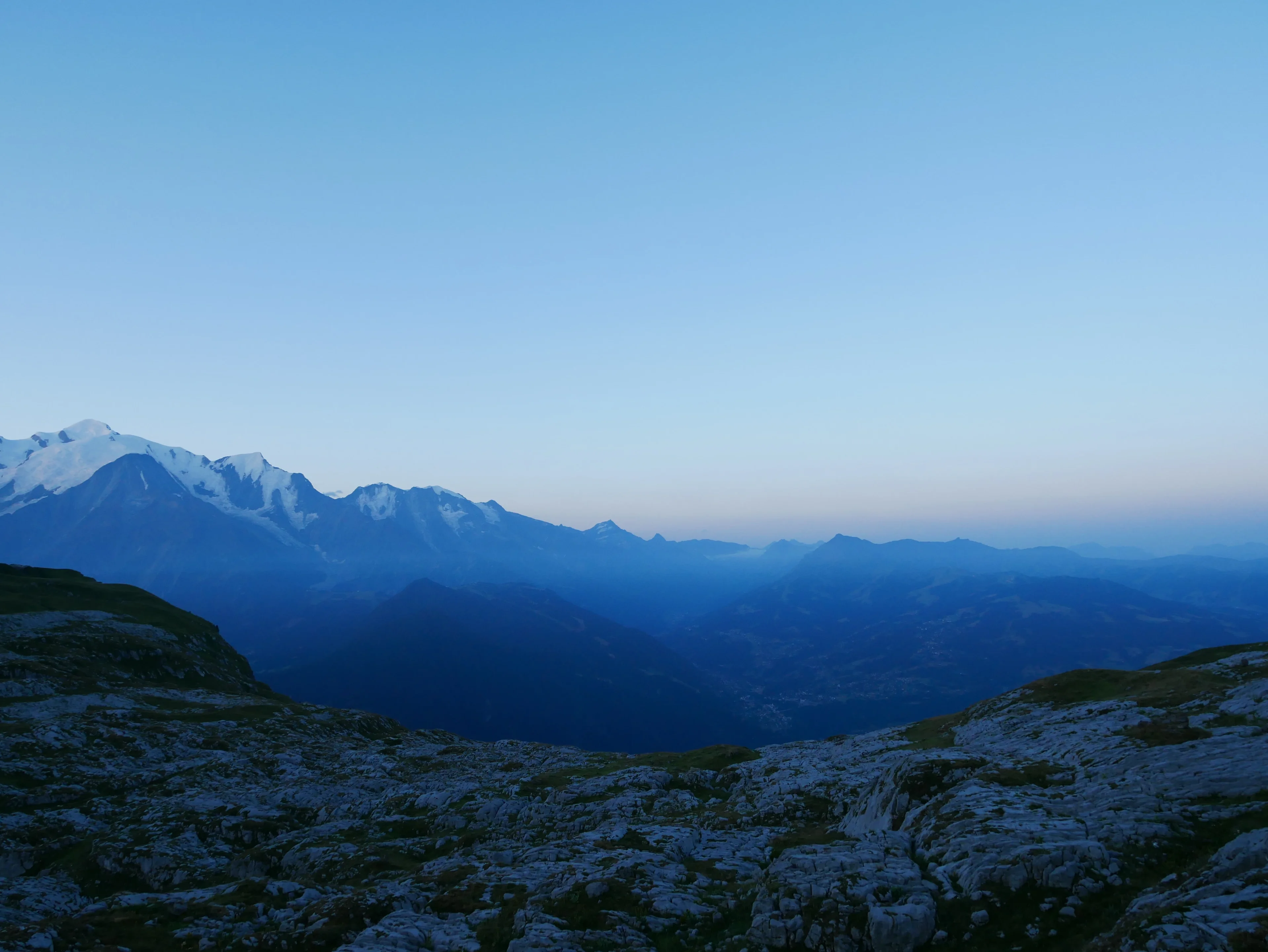Good morning, Mont Blanc