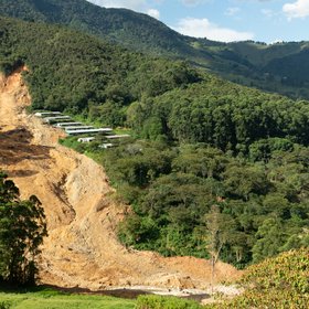 Medellín | Landslide in the Quebrada Doña María