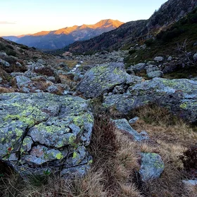Rocks at  the entrance to the valley