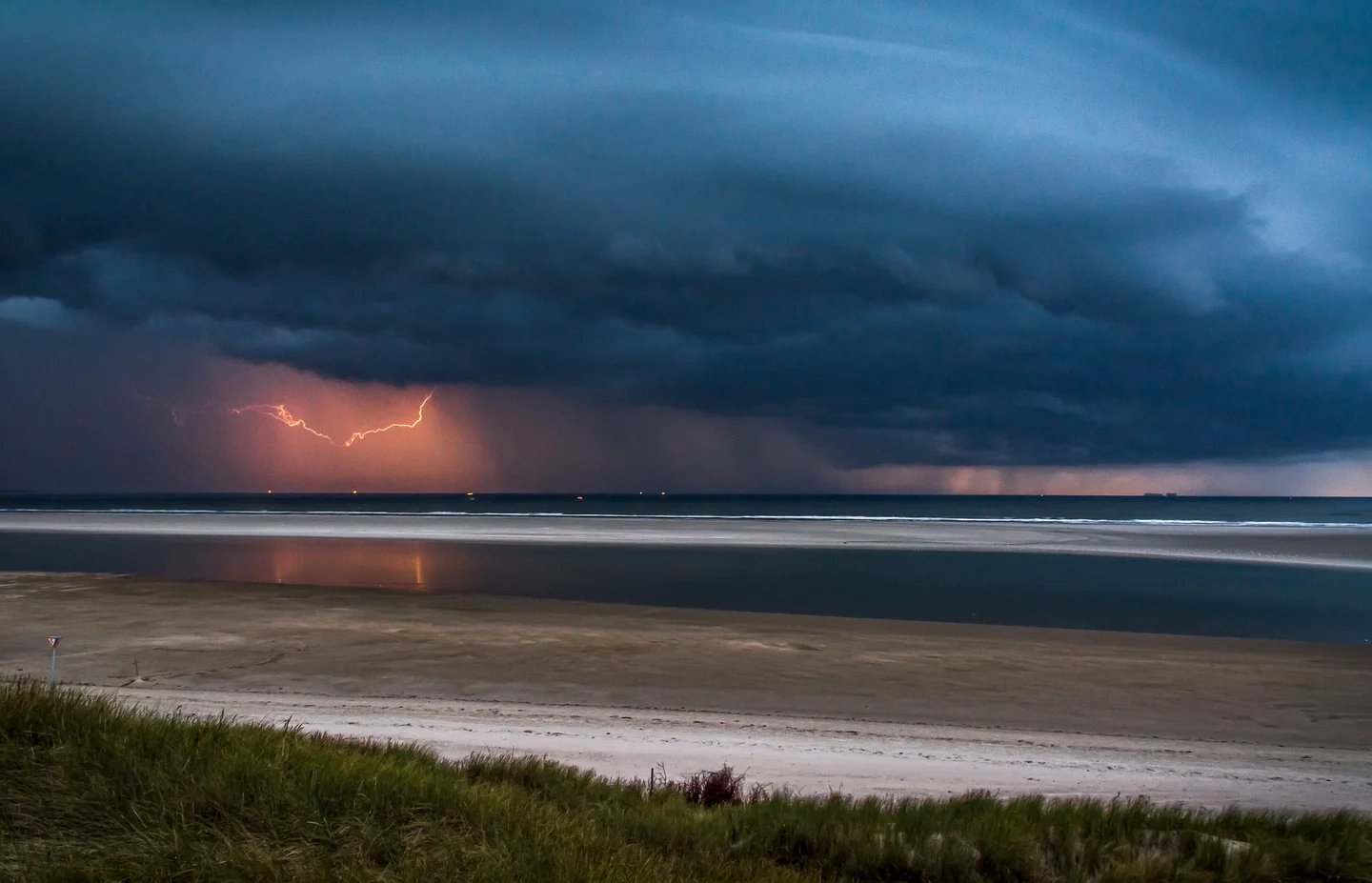 Thunderstorm on Spiekeroog