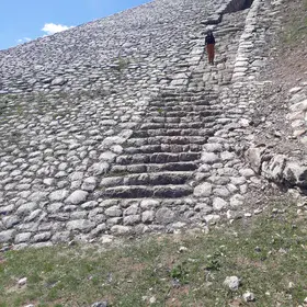 The Yerkapı  pyramide rampart 3500 years old