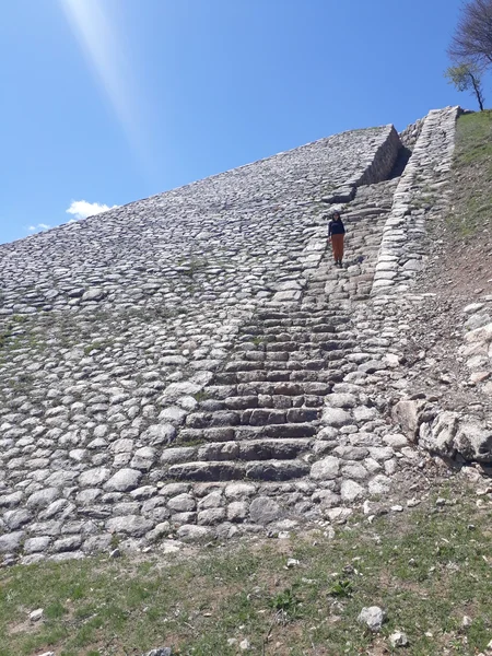The Yerkapı  pyramide rampart 3500 years old