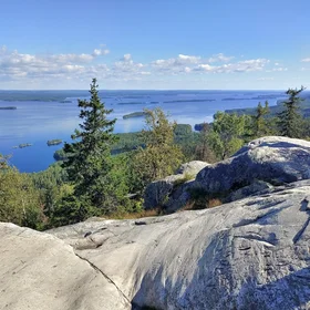 A view from the Ukko-Koli, FInland