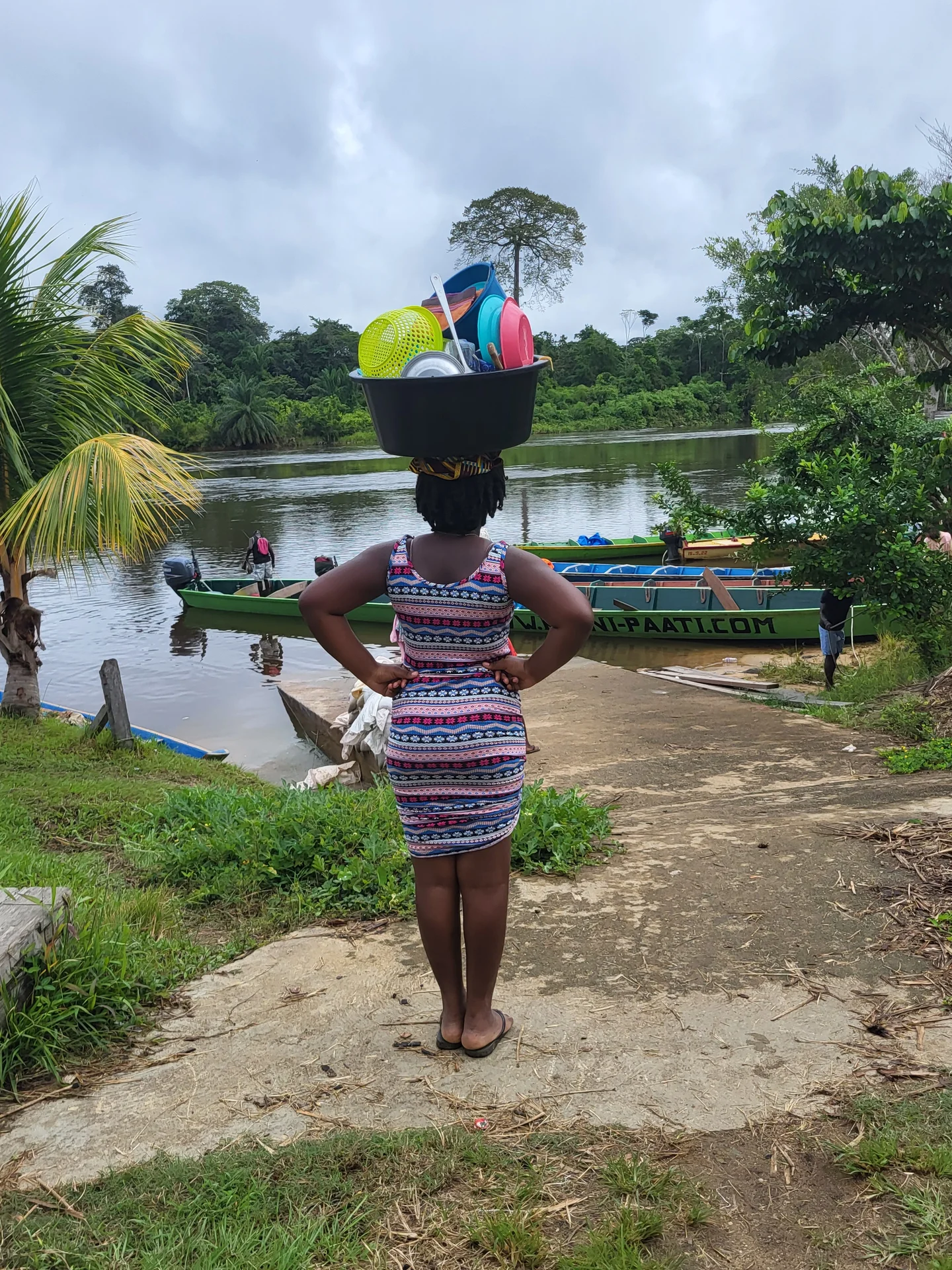 The Saramaccers living in Suriname_ South America