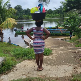 The Saramaccers living in Suriname_ South America