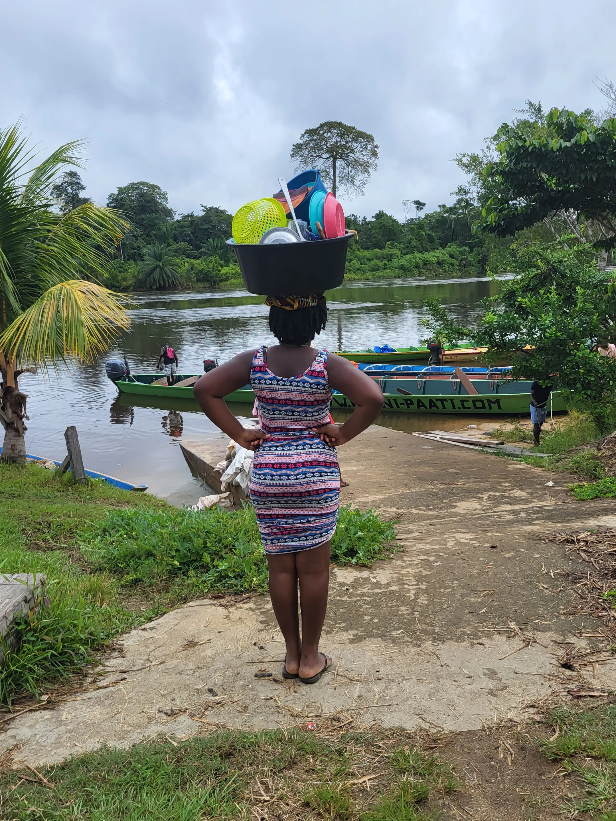 The Saramaccers living in Suriname_ South America