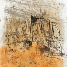 Earth's palette used by the painter