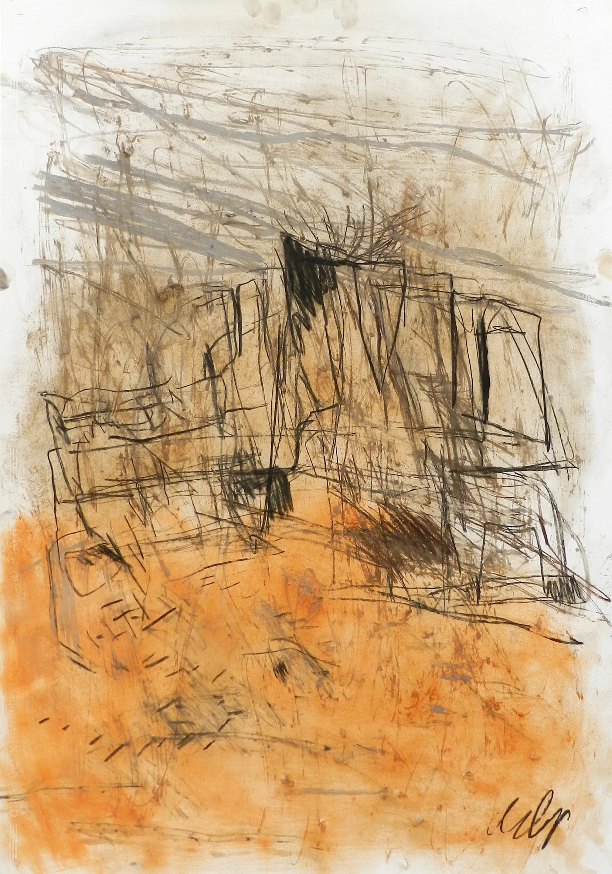 Earth's palette used by the painter