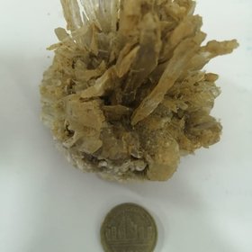 M. Hamza's Geological Samples Collection: sample of calcite crystals