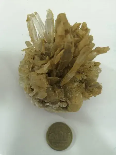 M. Hamza's Geological Samples Collection: sample of calcite crystals