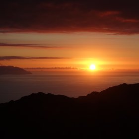 Sunset on Western Tenerife
