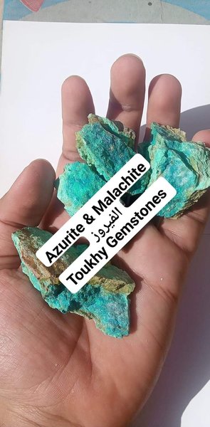 Malachite & Azurite ( Chrysocolla ) Sample