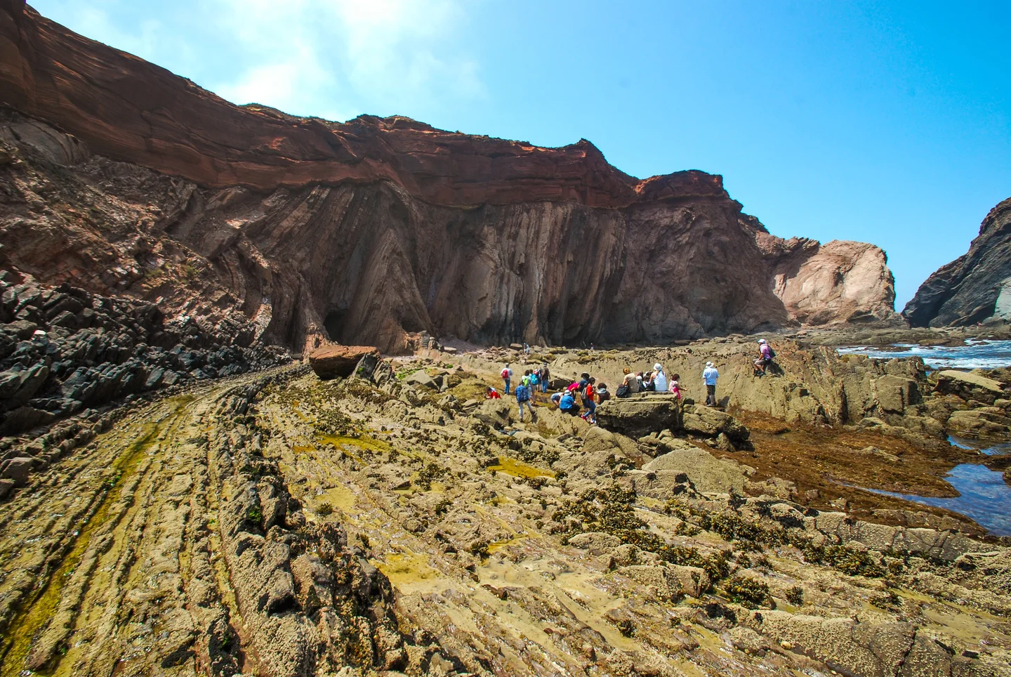 Telheiro Beach Variscan Unconformity (Geology)