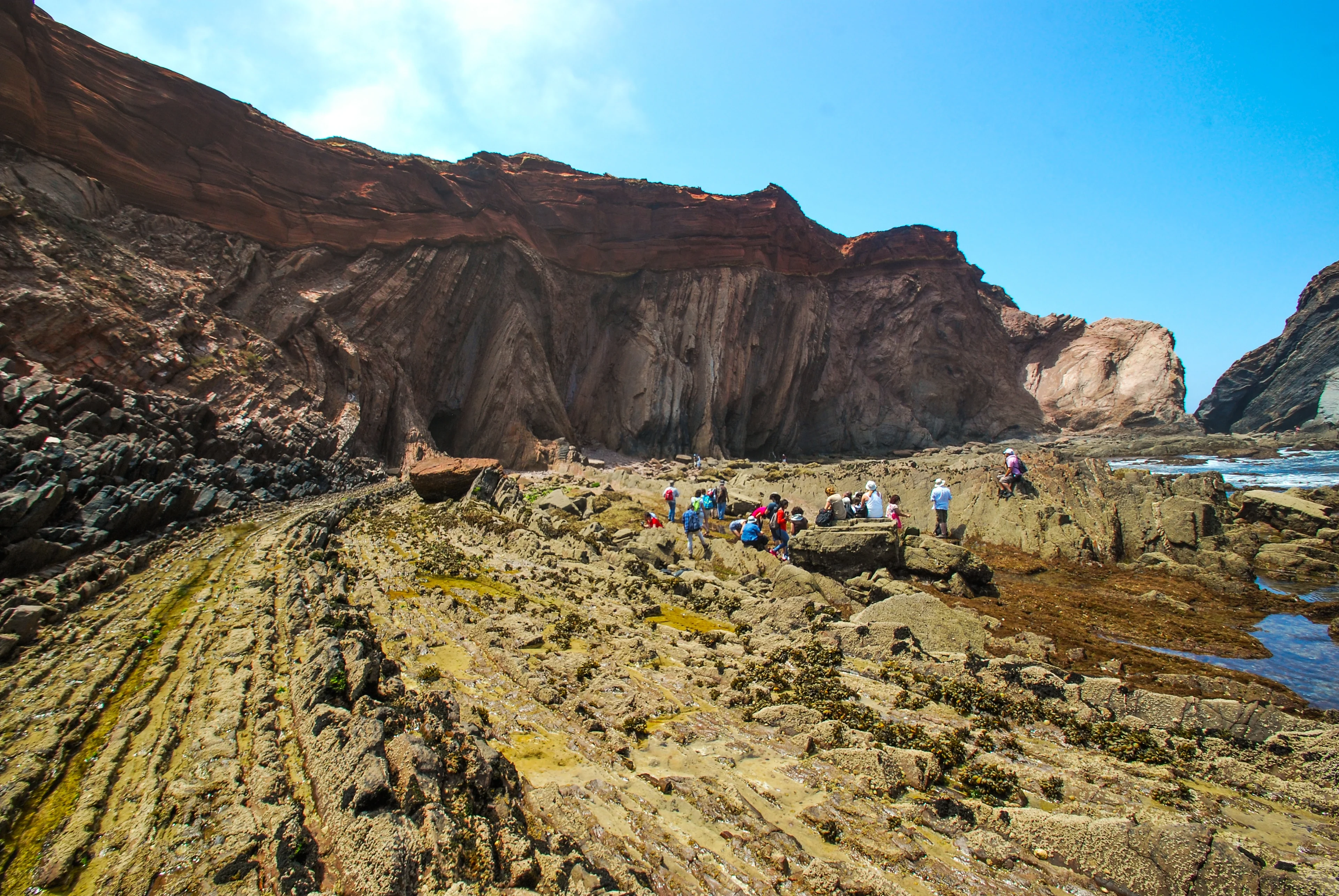 Telheiro Beach Variscan Unconformity (Geology)