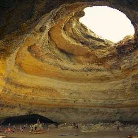 Benagil Karst in the South of Portugal