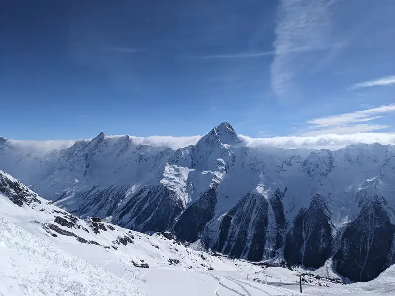 Southern Foehn in the Swiss Alps