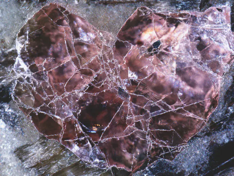 Heartnet, precambrian garnet from Estonia
