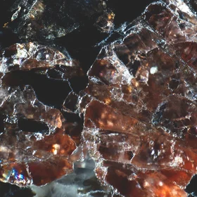 Precambrian garnet from Kopparnäs coastline, Finland