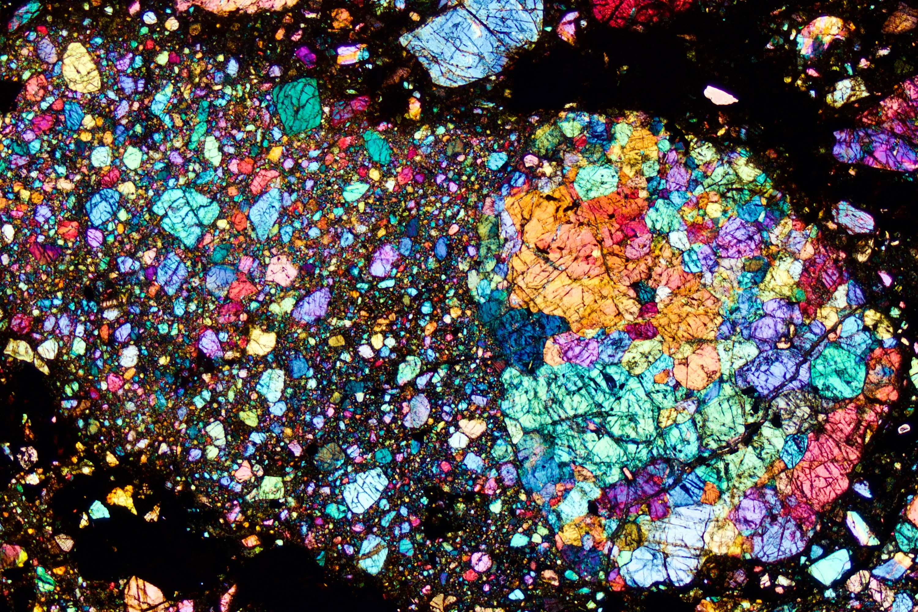 The Comet (in a shocked meteorite)