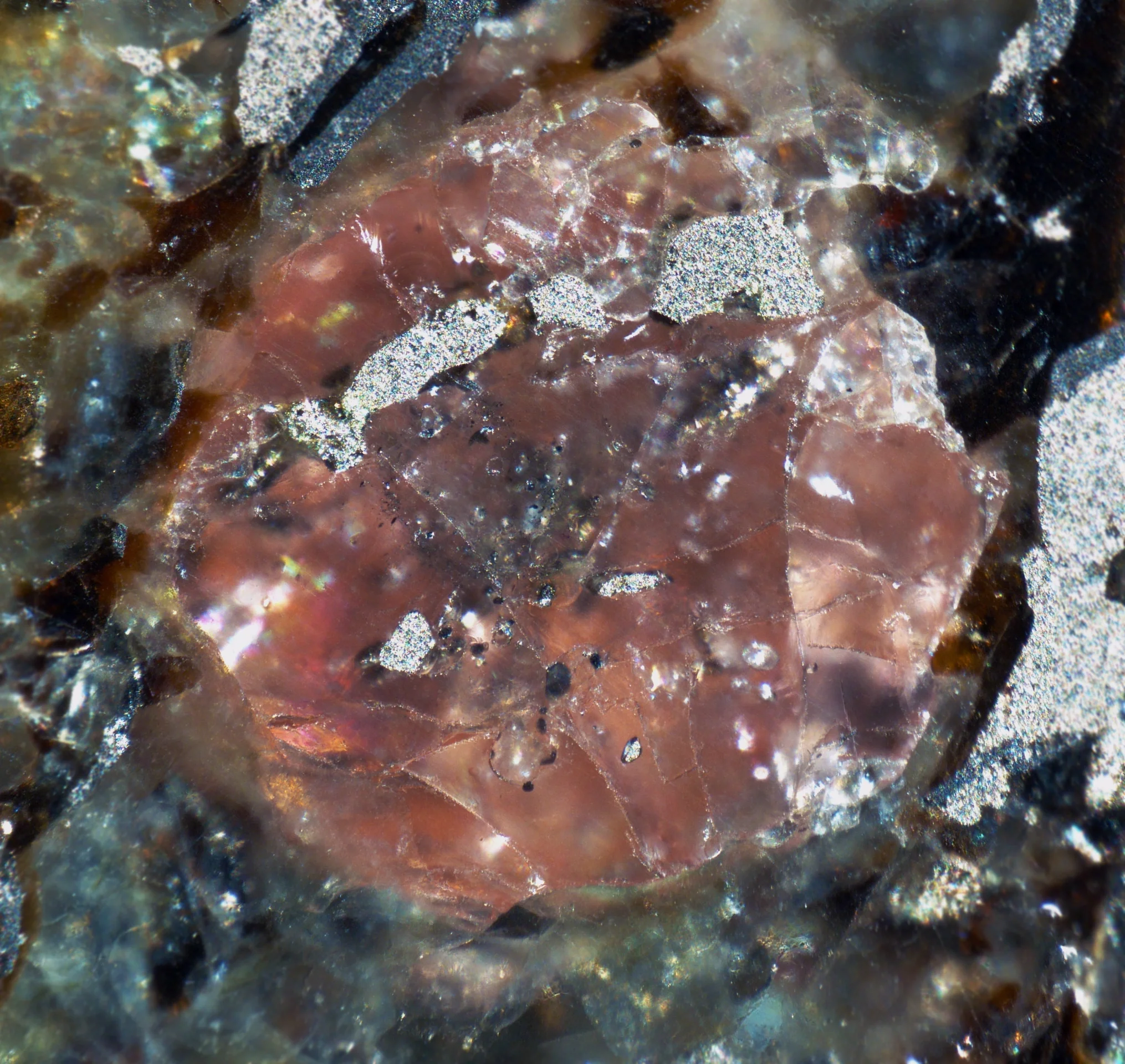 Sulphides and Garnet from Estonian Precambrian Basement