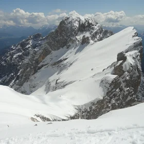 Skiing on tomorrow's water. A glimpse from the past?