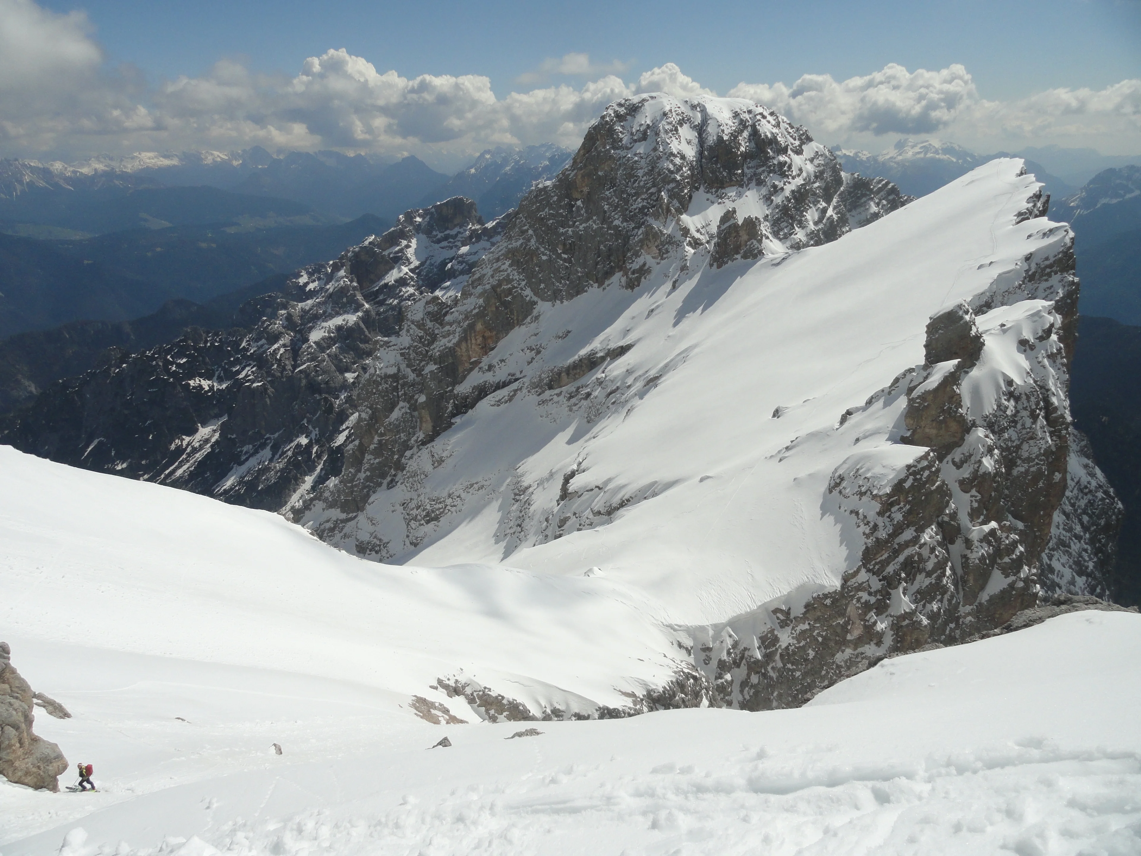 Skiing on tomorrow's water. A glimpse from the past?