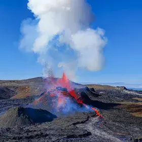 Connection to the deep crust
