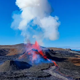 Connection to the deep crust