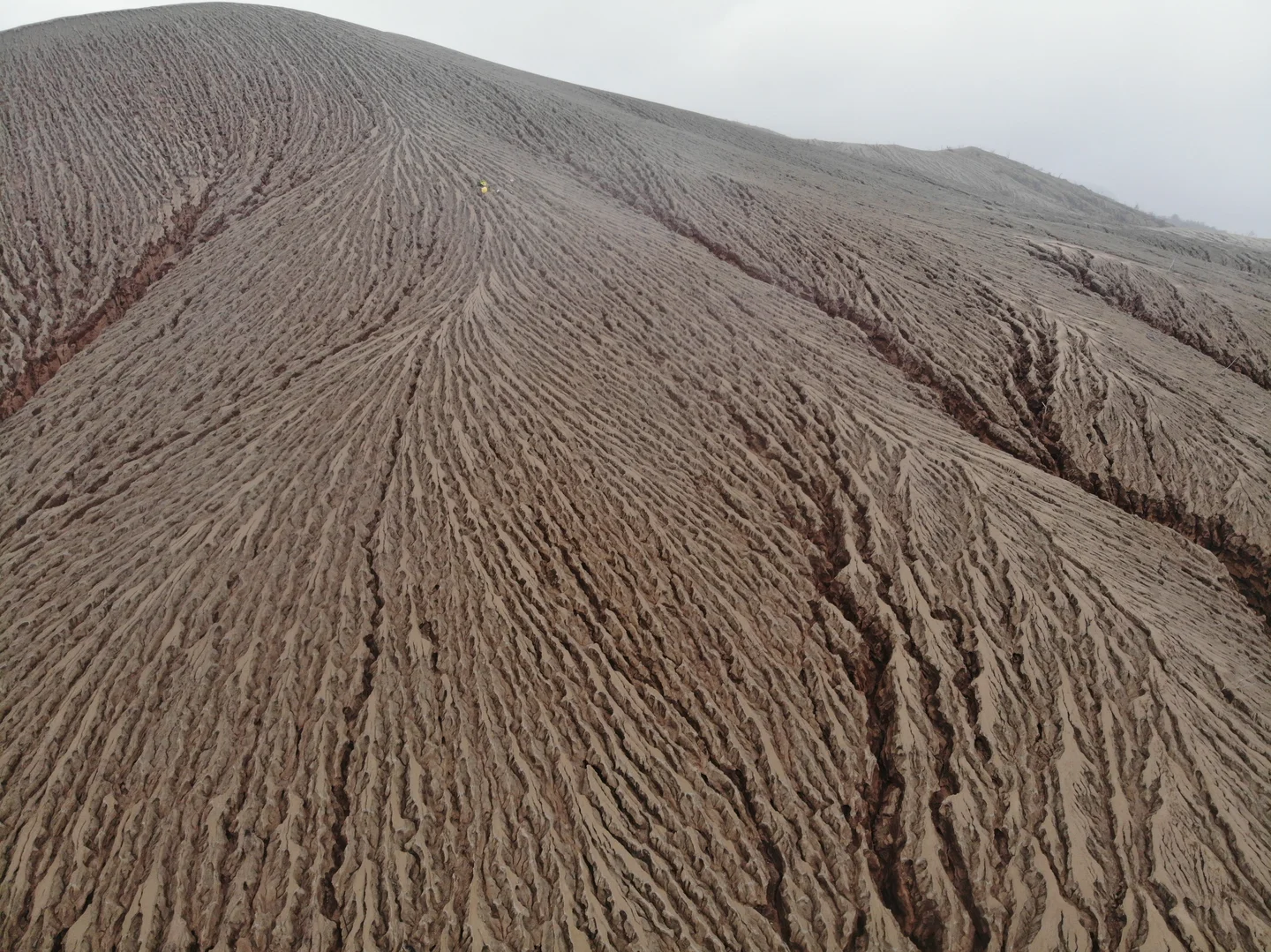 On the slopes of Taal's alien landscape