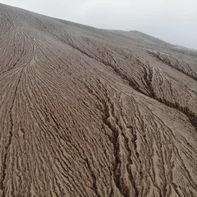 On the slopes of Taal's alien landscape