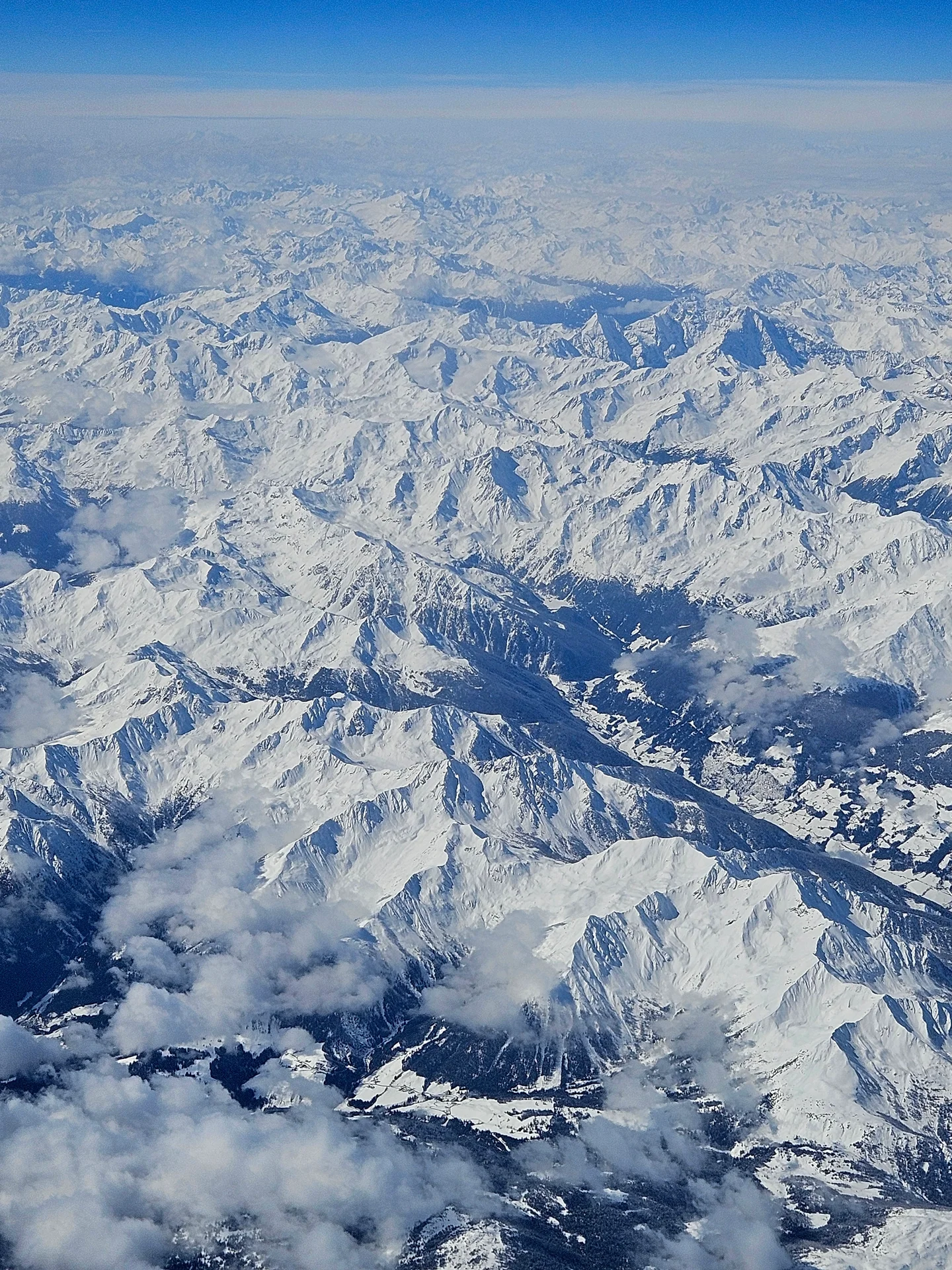 Alpine belt from above