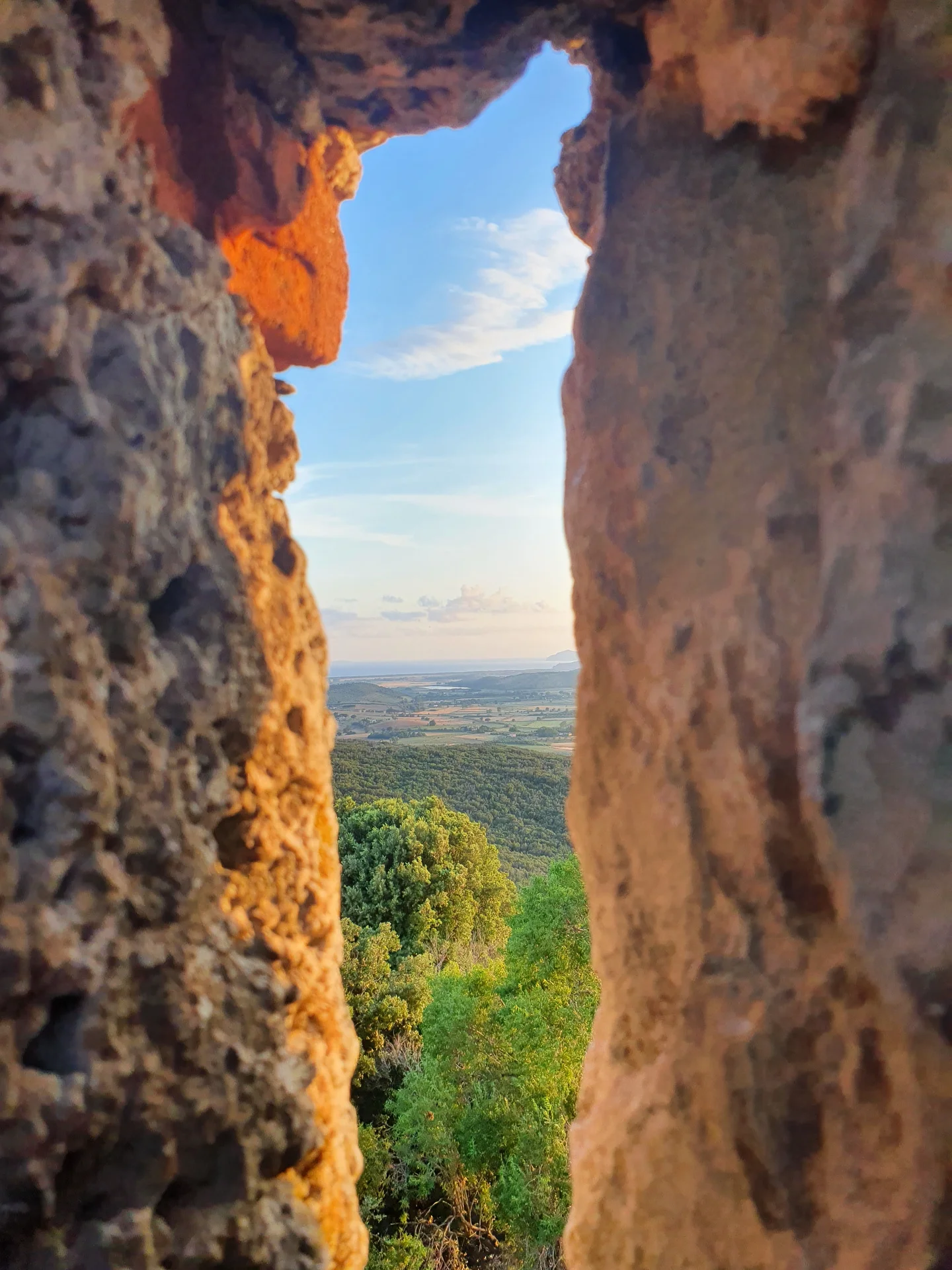 Whispers of Time: A Geological Canvas in Capalbio's Embrace
