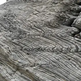Bordardoué Folding in Volcano-Sedimentary Sequence