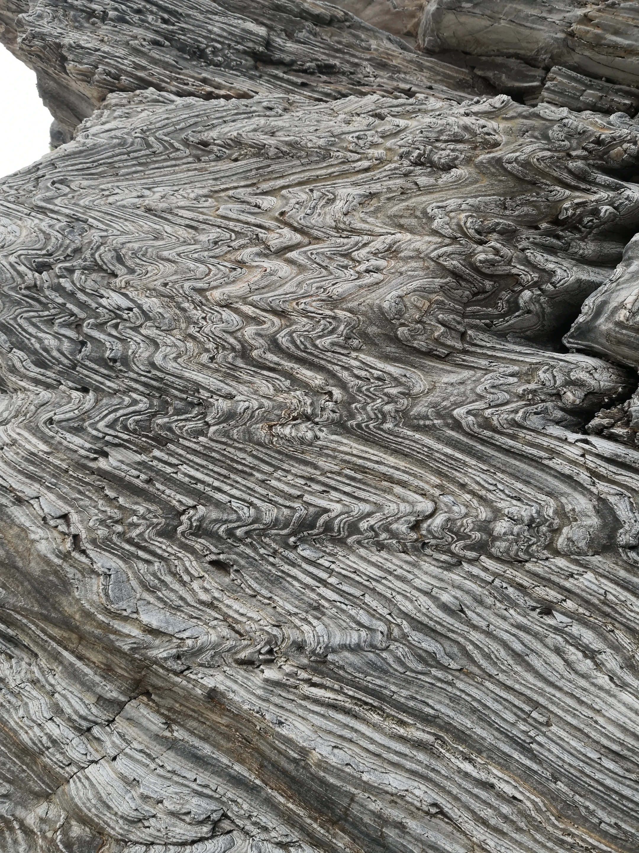 Bordardoué Folding in Volcano-Sedimentary Sequence