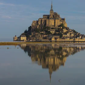Hightide over the monastery