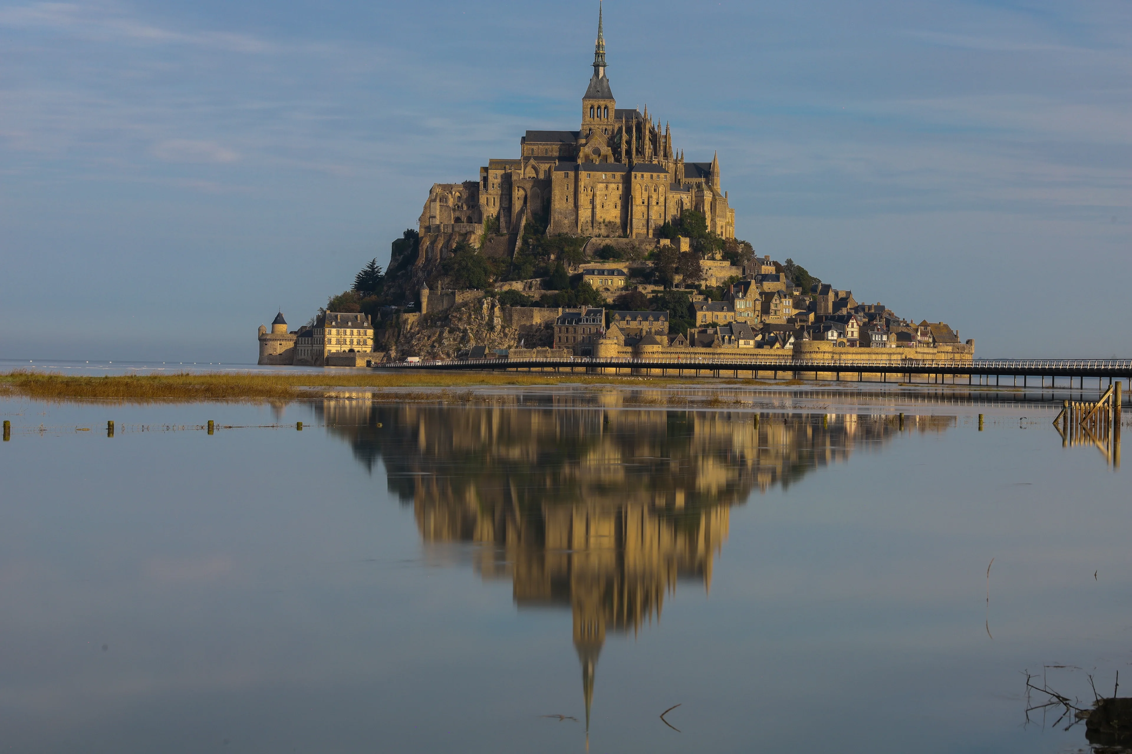 Hightide over the monastery