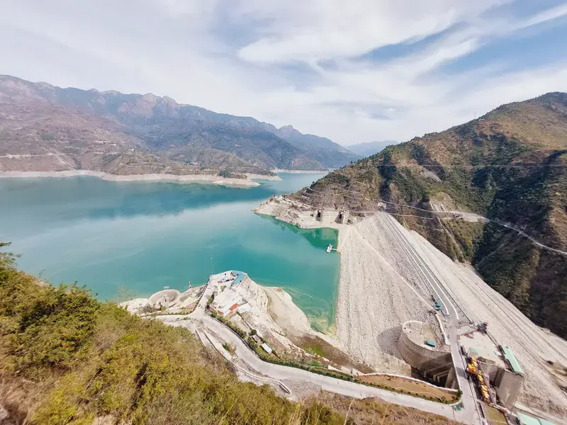 High Altitude earth fill Dam