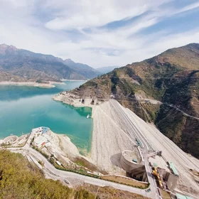 High Altitude earth fill Dam